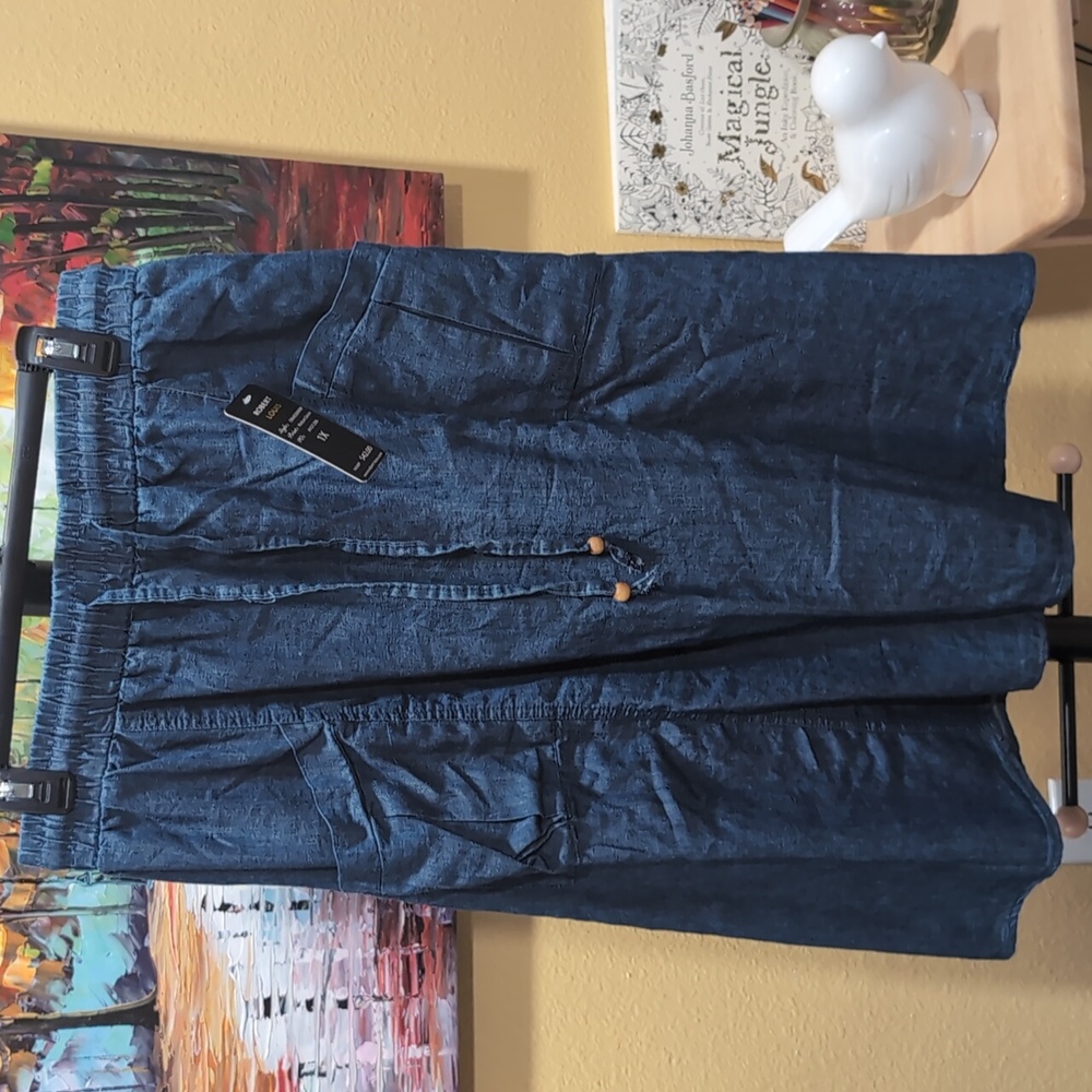 ROBERT LOUIS DENIM SKIRT 1X NWT